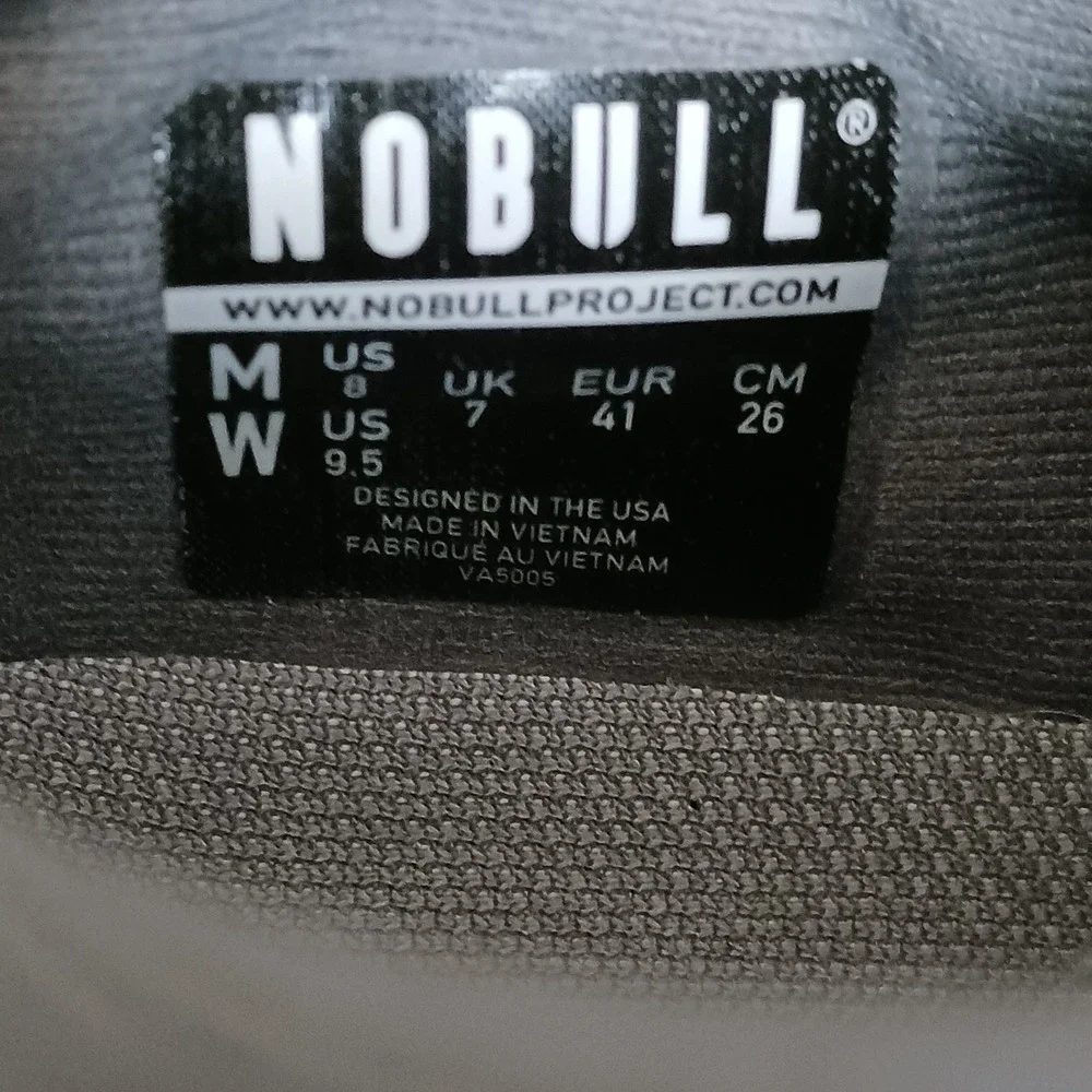 Nobull Drive 2 Ripstop Men's Training Athletic Running Shoes Gray Gum Size 8